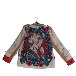 Kimono Blazer Tomoe Gozen. (VERKOCHT)