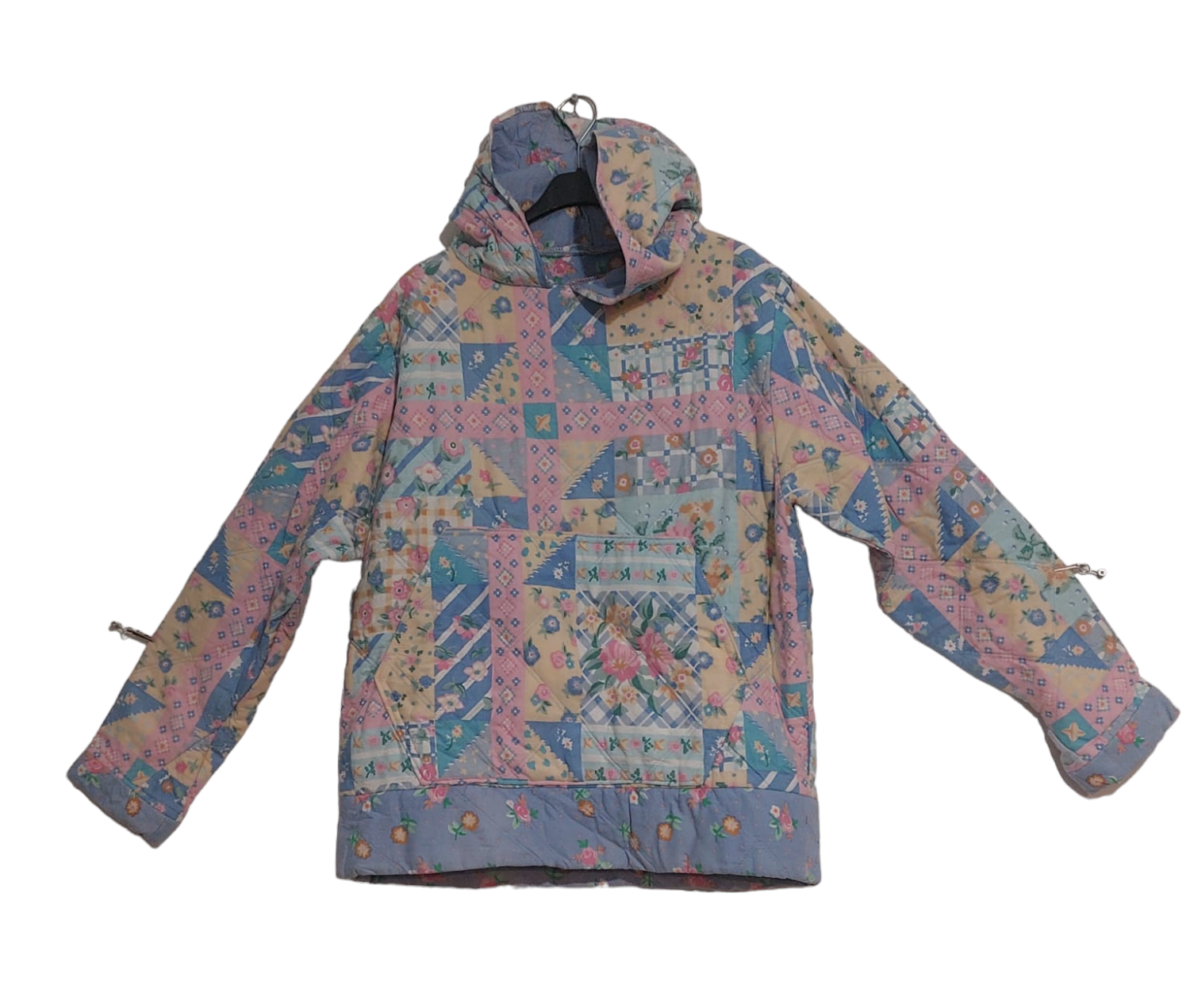 Hoodie Quilted pastel